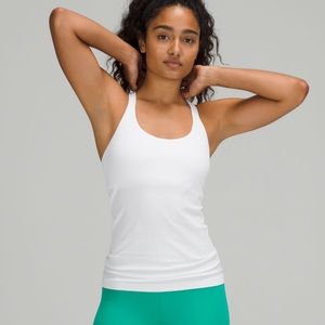 Lululemon Ebb to Street Tank Top White